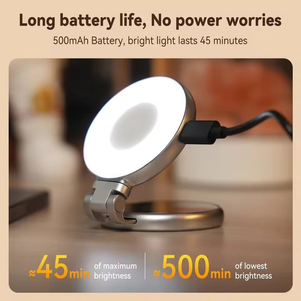 🔥2025 New Arrival 🔥3-in-1 Magnetic Beauty Selfie Light for Phones