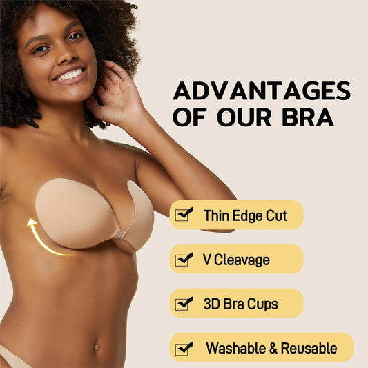 🔥2025 New Arrival 🔥Strapless Push up Bras & Adhesive Bra
