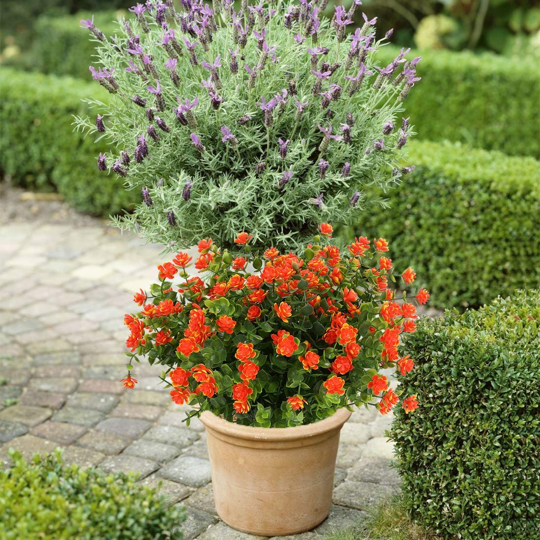 Outdoor UV-Resistant Artificial Realistic Flowers